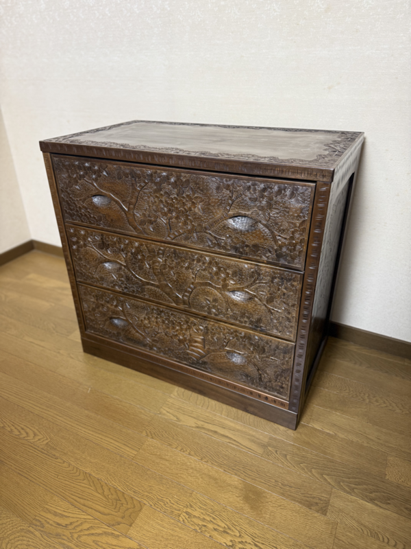 ３段チェスト　桜